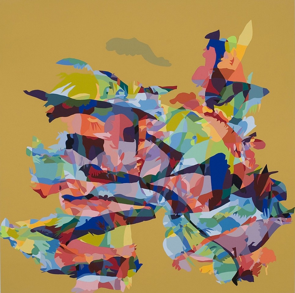 Beth Reisman, All in One, 2006
Acrylic on panel, 48 x 48 inches
REI-003-PA